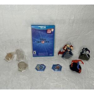 Wii U Disney Infinity 2.0 Bundle Figures Worlds Power Discs